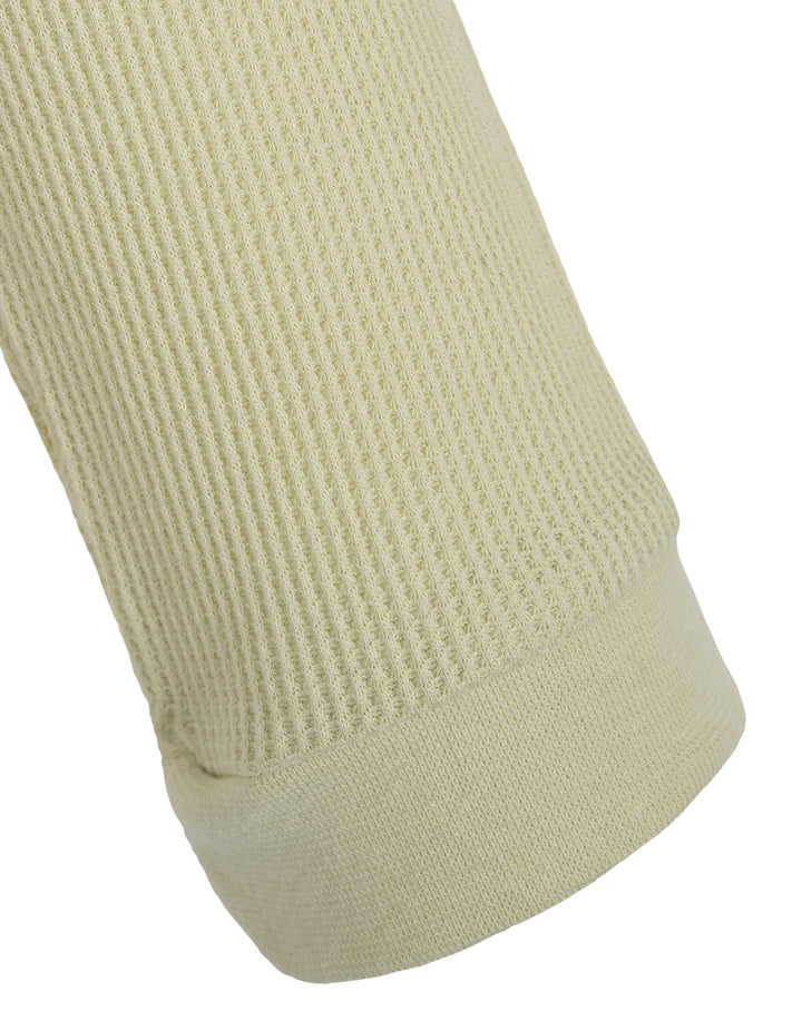John Deere Boys' Long Sleeve T-Shirt Beige Olive Green