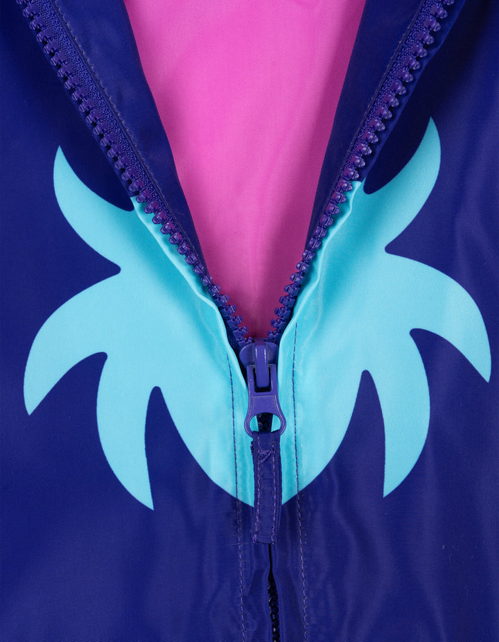 Marvel Spidey and His Amazing Friends Girls' Cosplay Bomber Jacket Purple Ghost Spider