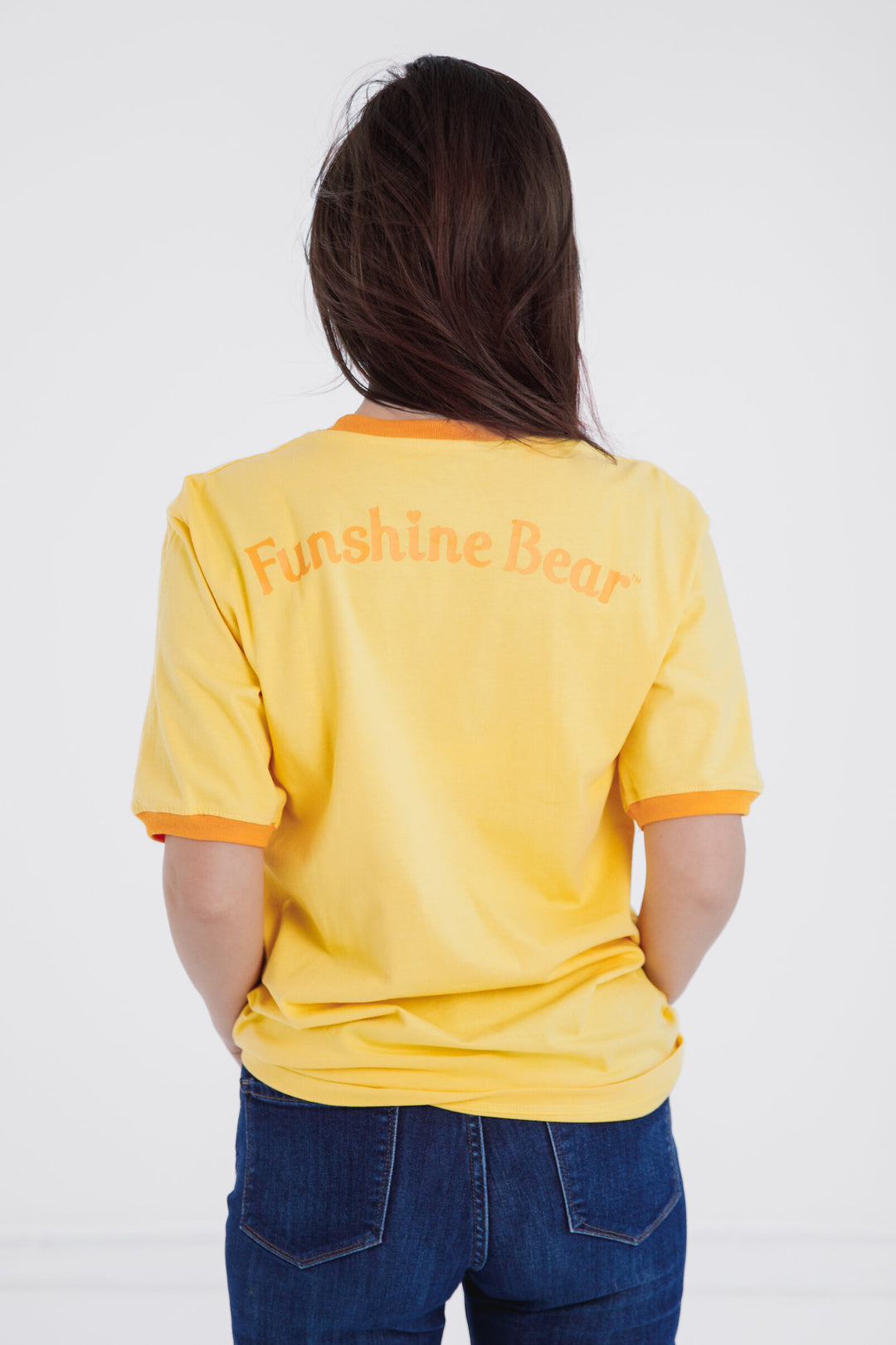 Care Bears Funshine Bear Men's Cosplay T-Shirt Yellow