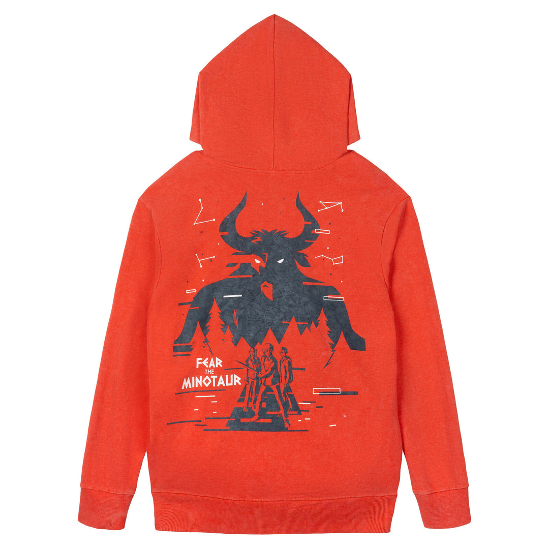 Disney Percy Jackson and the Olympians Cosplay Fleece Zip-Up Hoodie Mineral