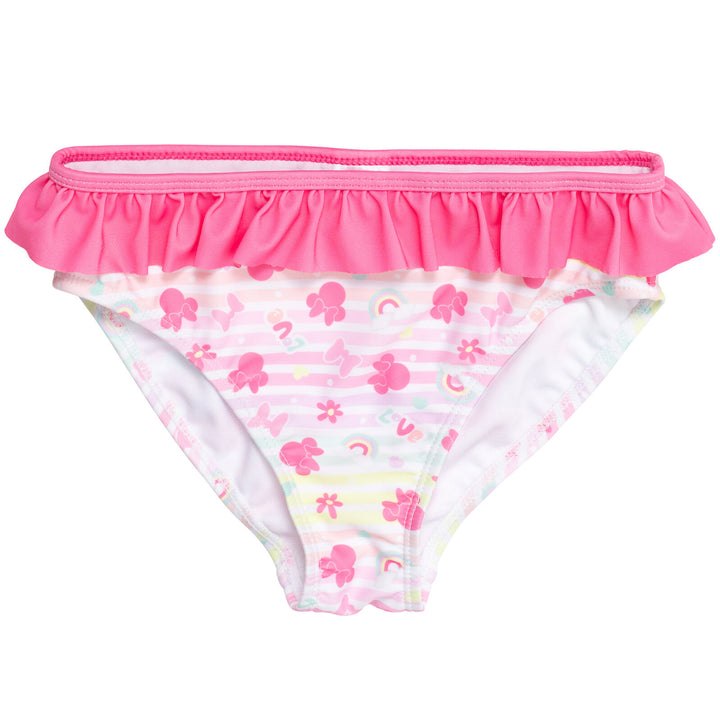 Minnie Mouse Girls' Swimwear Tankini and Bikini Bottom Set Pink