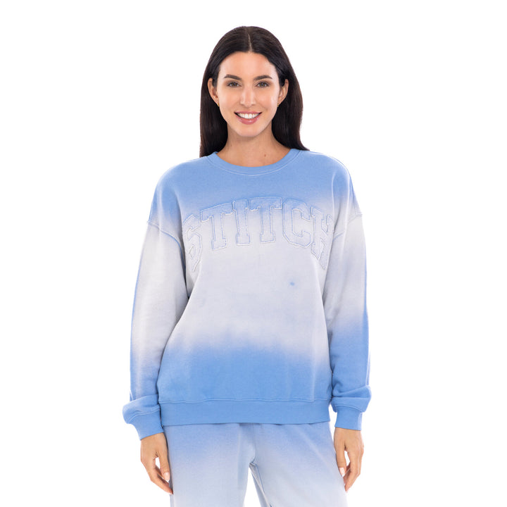 Lilo & Stitch Women's Loungewear Sweatshirt Sky Blue