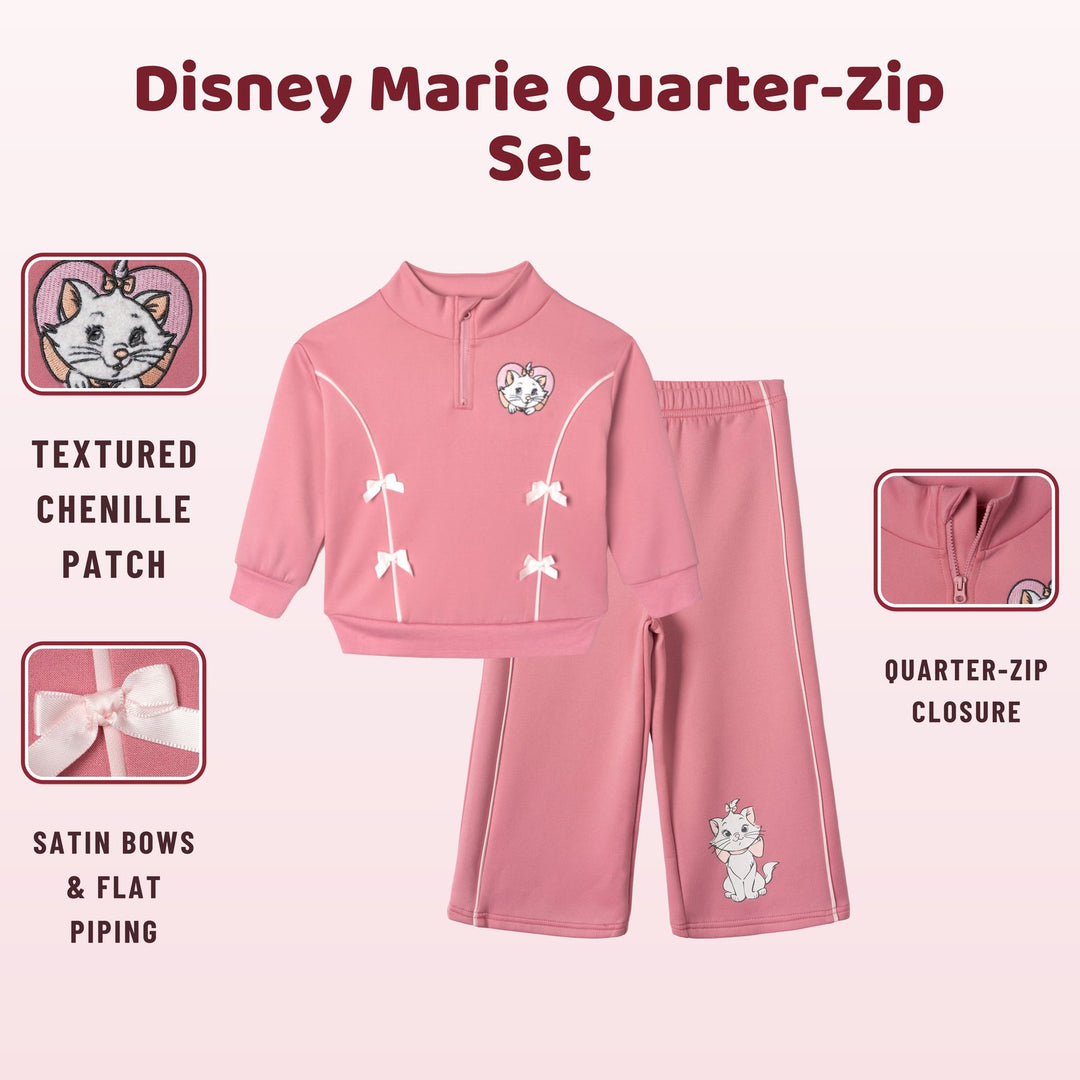 Disney The Aristocats Marie 2-Piece Sweatshirt and Pants Set Cashmere Pink