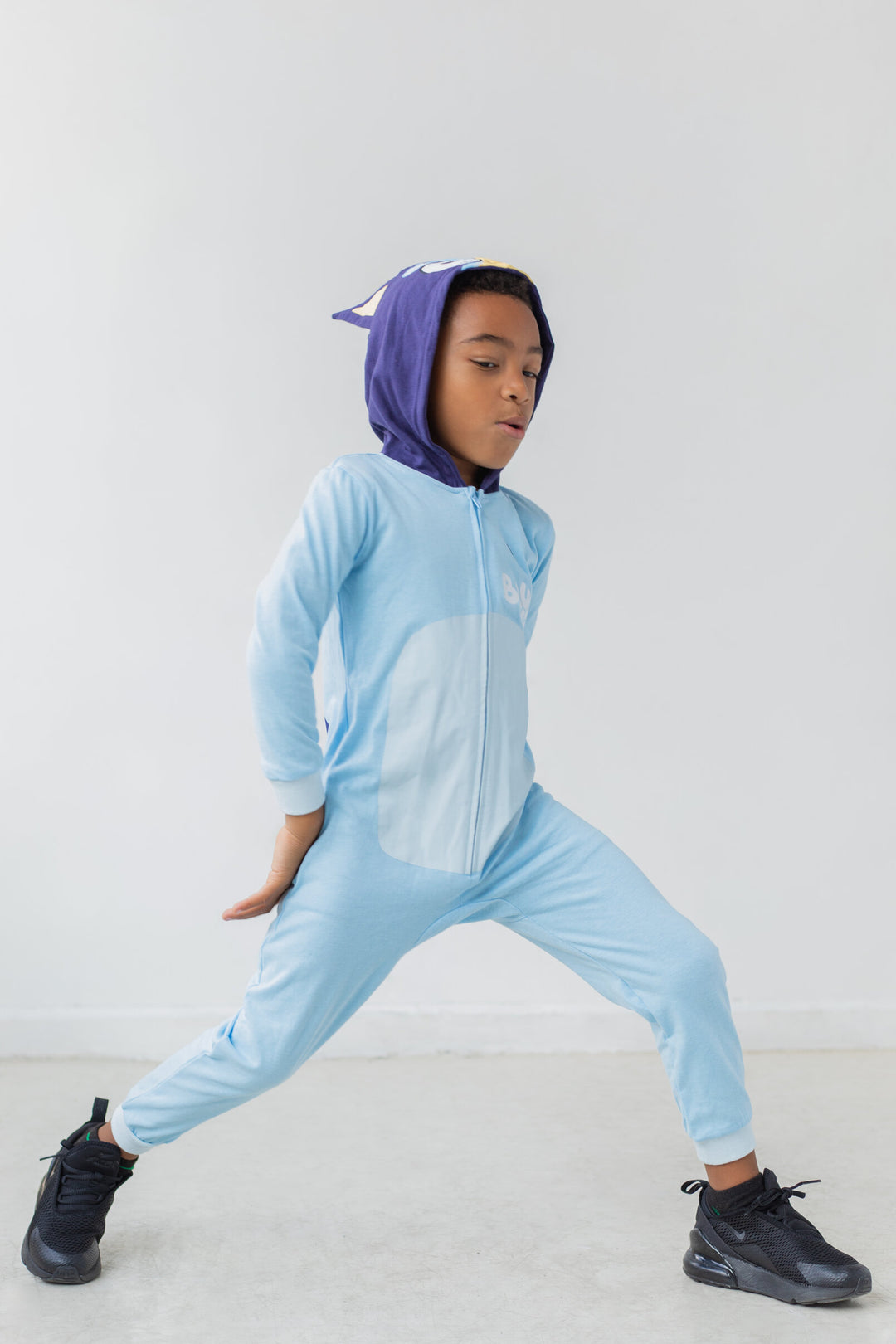Bluey Cosplay Hooded Coverall Blue
