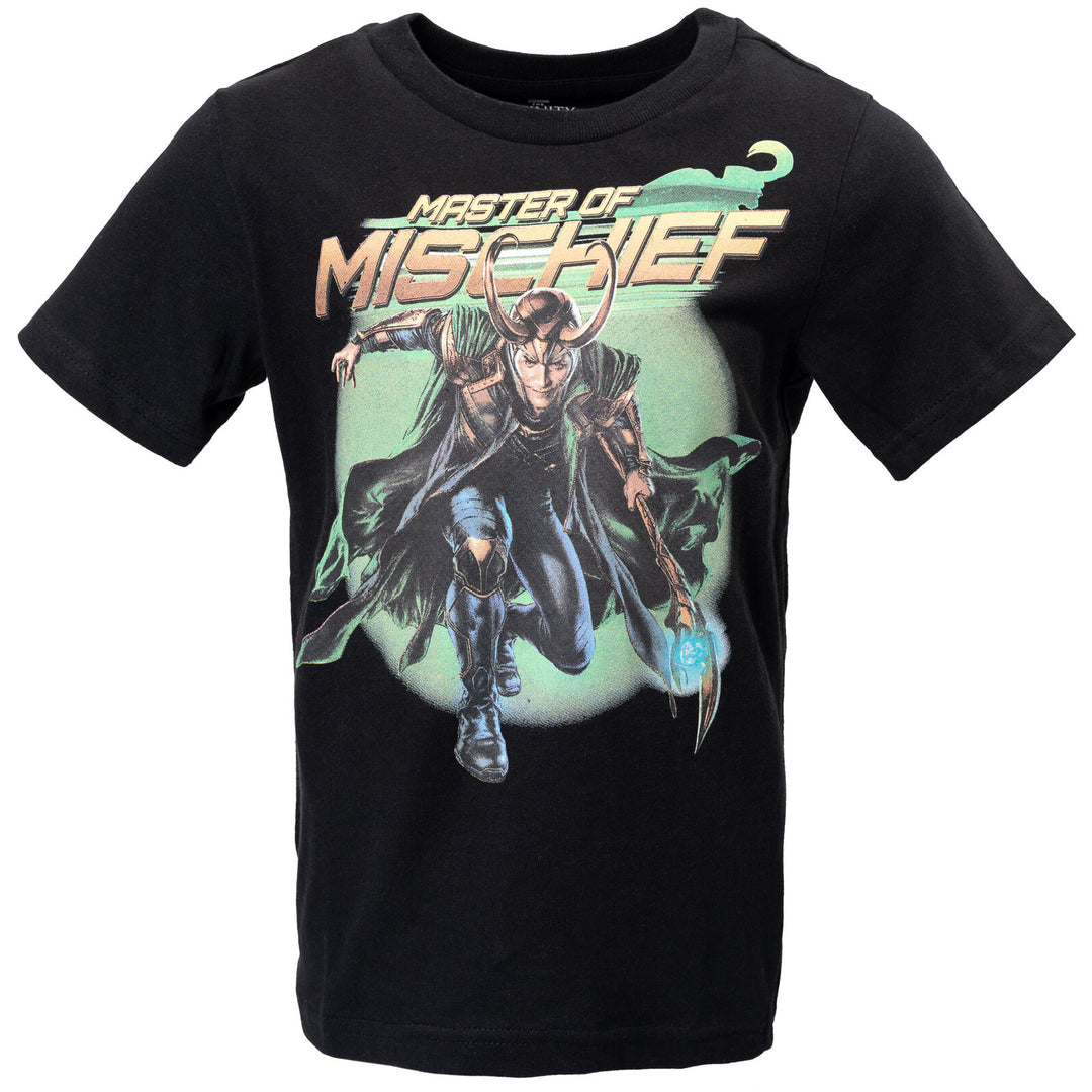 Marvel Avengers Loki 2 Pack Graphic T-Shirt