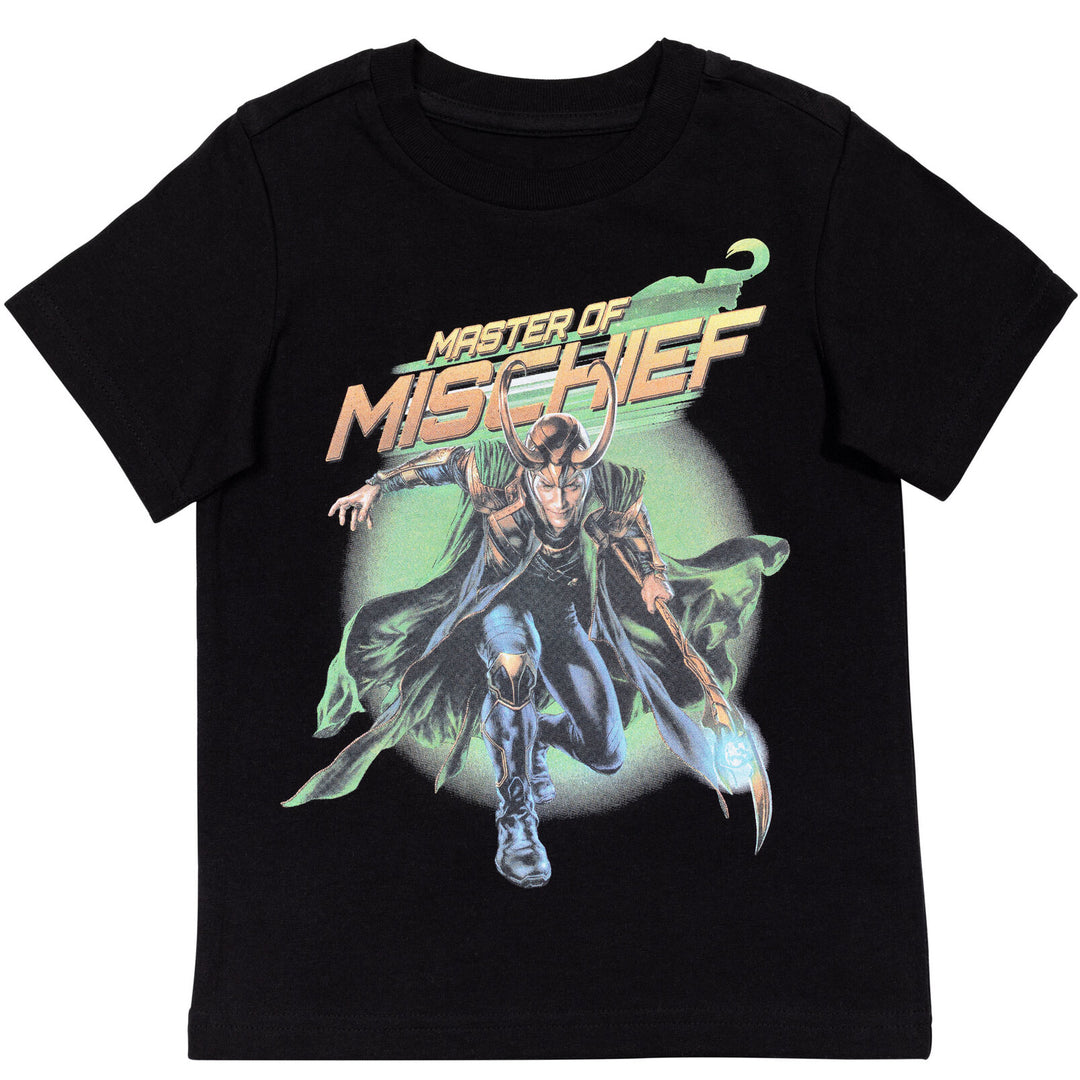 Marvel Avengers Loki 2 Pack Graphic T-Shirt