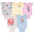 Avengers 5 Pack Bodysuits