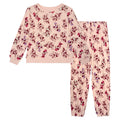 Minnie Mouse Girls' 2-Piece Sweatshirt and Joggers Set Pink