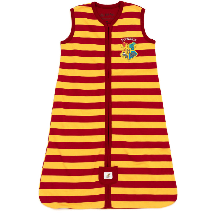 Harry Potter Adult Men or Women Sleeveless Sleepwear Sleep Sack Burgundy Gold