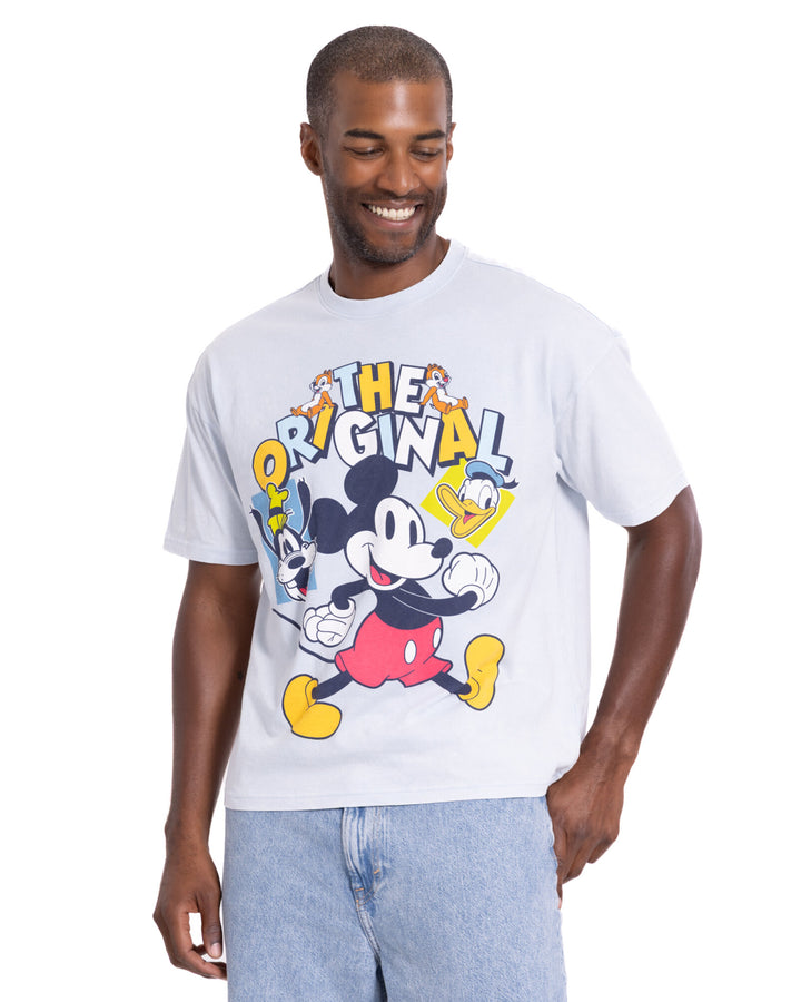 Disney Mickey Mouse & Friends Men's Short Sleeve T-Shirt Skyway