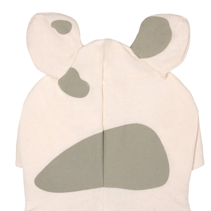 Disney Moana Pua Girls' Cosplay Fleece Pullover Hoodie Off White