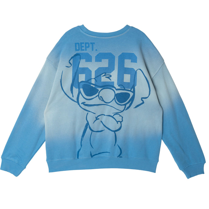 Lilo & Stitch Women's Loungewear Sweatshirt Sky Blue