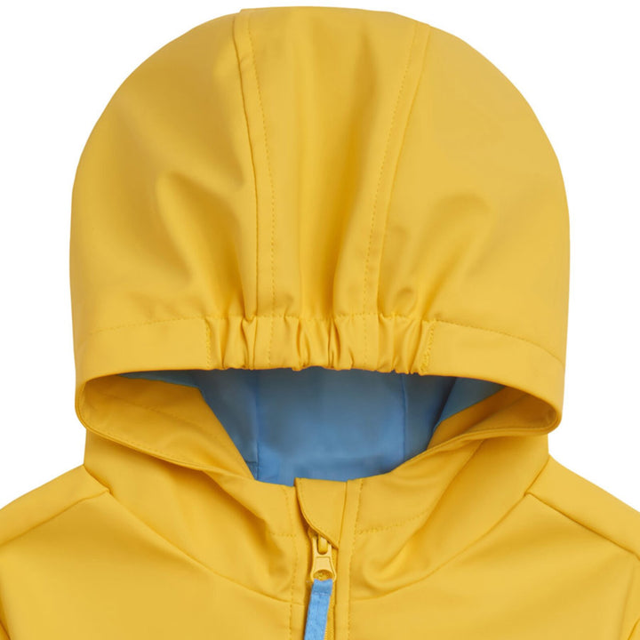 Bluey Zip-Up Hooded Rain Jacket Yellow