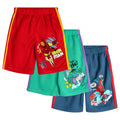 Marvel Avengers Boys' Athletic Mesh Shorts Multipack Navy Green Red