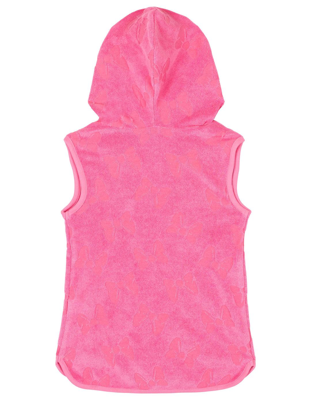 Minnie Mouse Girls' Hooded Swimwear Cover Up Daisy Pink