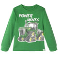 John Deere Boys' Long Sleeve T-Shirt Dark Green