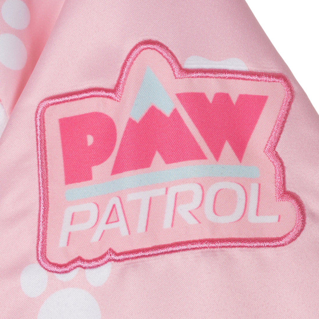 Paw Patrol Girls' Bomber Jacket Iridescent Pink Skye