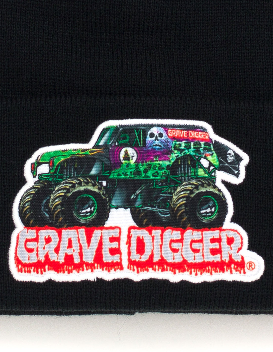 Monster Jam Grave Digger Boys' Beanie Black