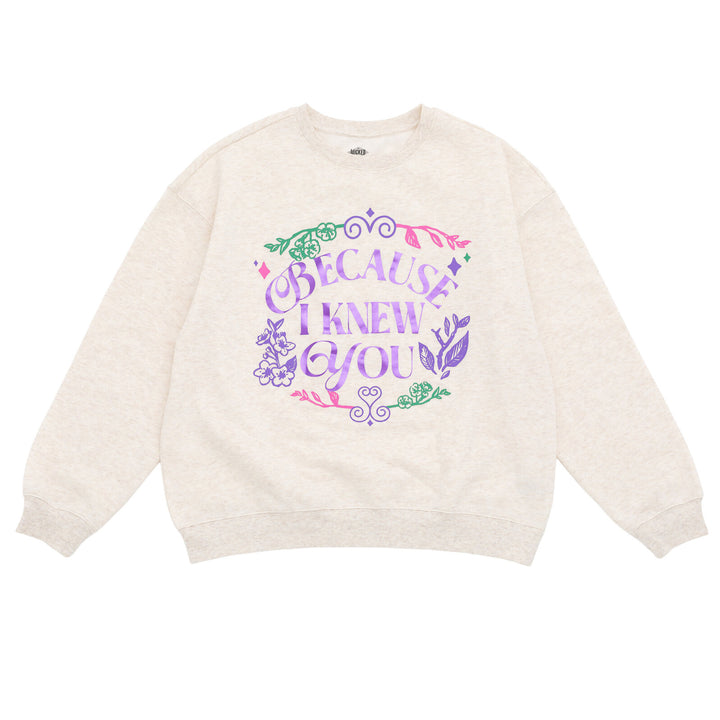 Wicked Women's Fleece Crewneck Pullover Heather Oatmeal