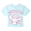 Hello Kitty Cinnamoroll Girls' Short Sleeve T-Shirt Blue
