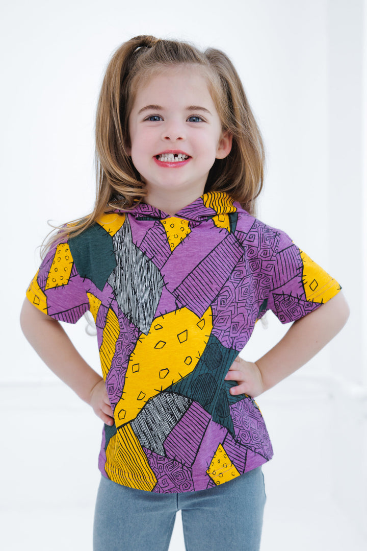 Nightmare Before Christmas Sally Girls' Patchwork Multi