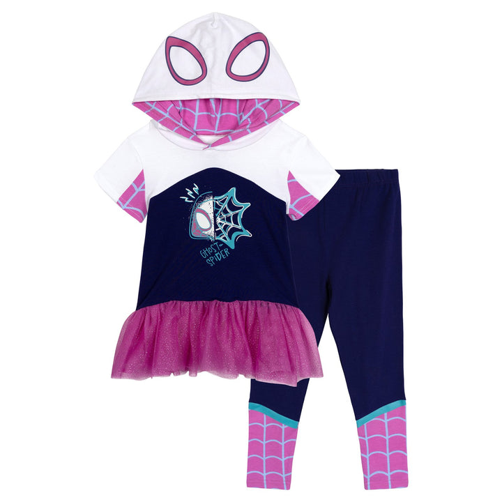 Marvel Spidey and His Amazing Friends Tee and Leggings Set Purple Ghost Spider
