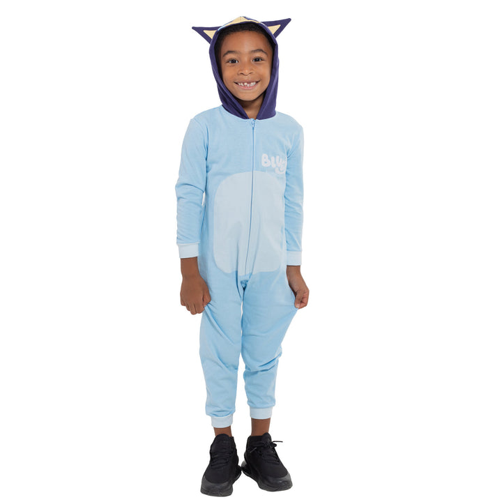 Bluey Cosplay Hooded Coverall Blue