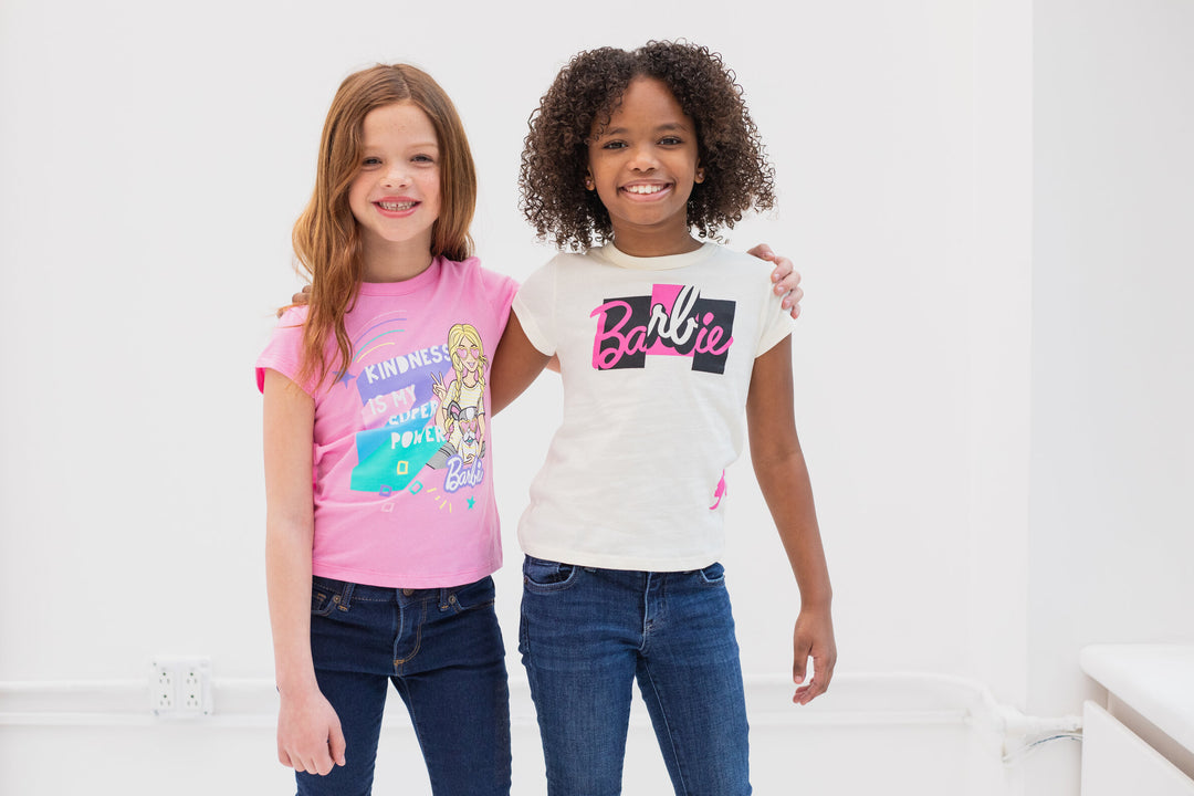 Pack de 2 camisetas de Barbie