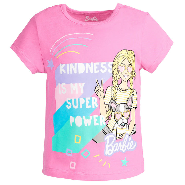 Pack de 2 camisetas de Barbie