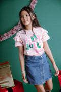 Barbie Christmas Girls T-Shirt Toddler to Big Kid