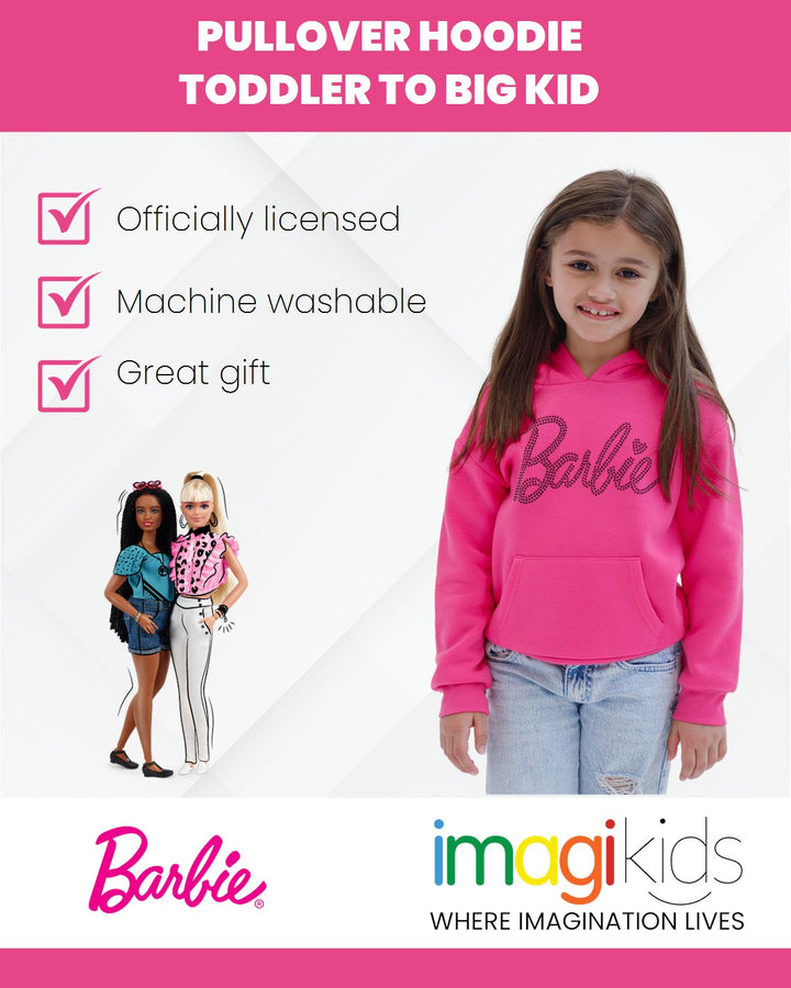 Barbie Fleece Pullover Hoodie - imagikids