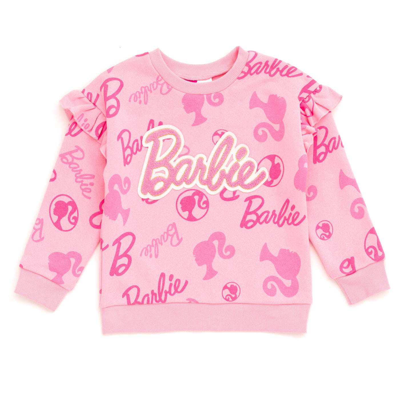 Barbie Fleece Sweatshirt and Jogger Pants Outfit Set