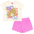 Barbie Girls T-Shirt and Shorts Outfit Set Toddler to Big Kid