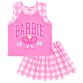 Barbie Tank Top and Pleated Skort Outfit Set