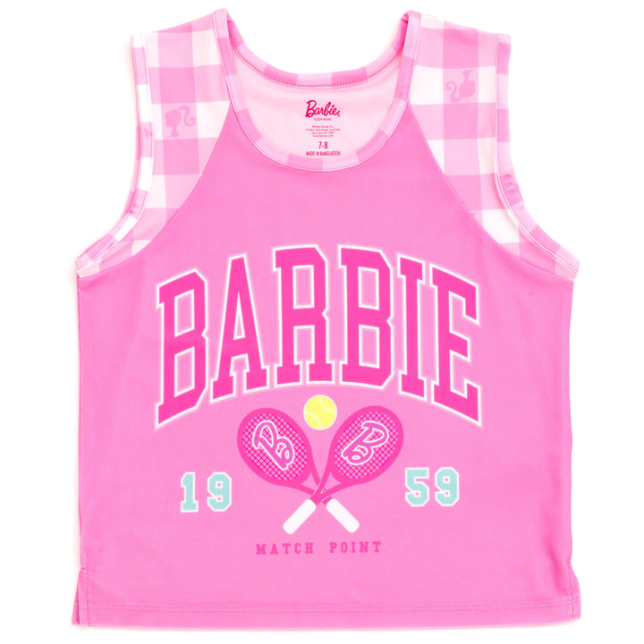 Barbie Tank Top and Pleated Skort Outfit Set