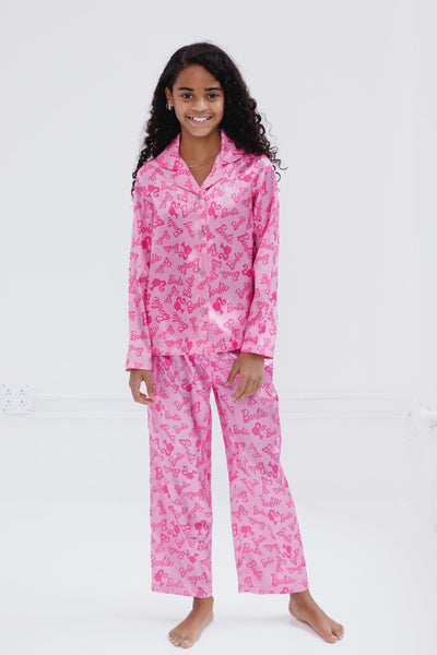 Barbie Lounge Pajama Shirt and Pants Sleep Set