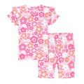 Barbie Ribbed T-Shirt and Shorts Outfit Set