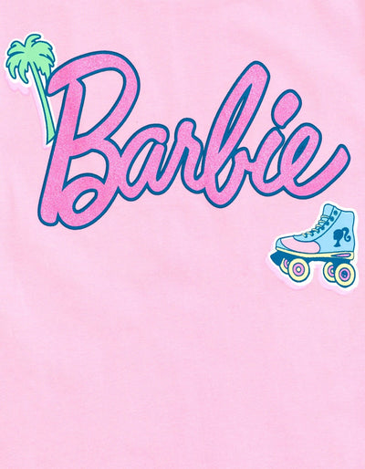 Barbie T-Shirt and Chambray Shorts Outfit Set - imagikids
