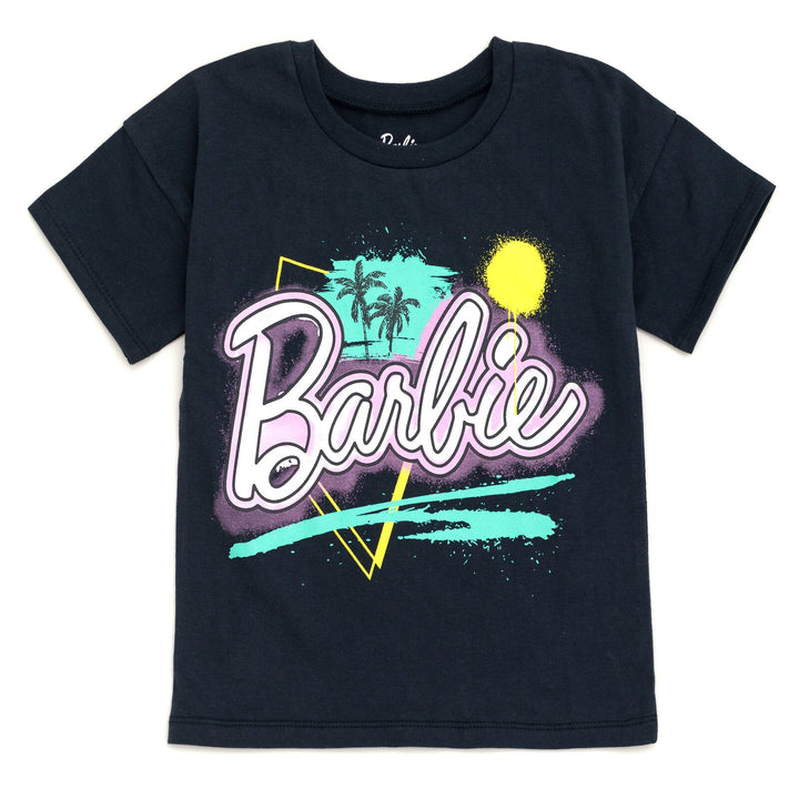 Barbie T - Shirt and Dolphin French Terry Shorts Outfit Set - imagikids