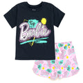 Barbie T-Shirt and Dolphin French Terry Shorts Outfit Set