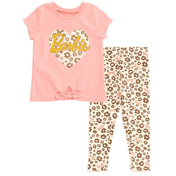 Barbie T-Shirt and Leggings Outfit Set