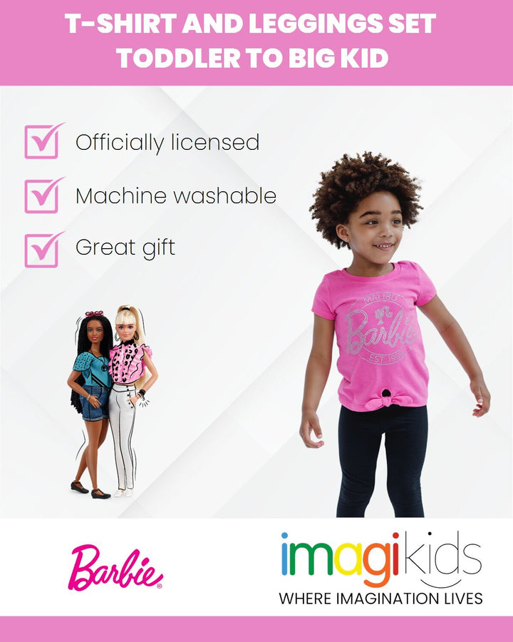 Barbie T-Shirt and Leggings Outfit Set