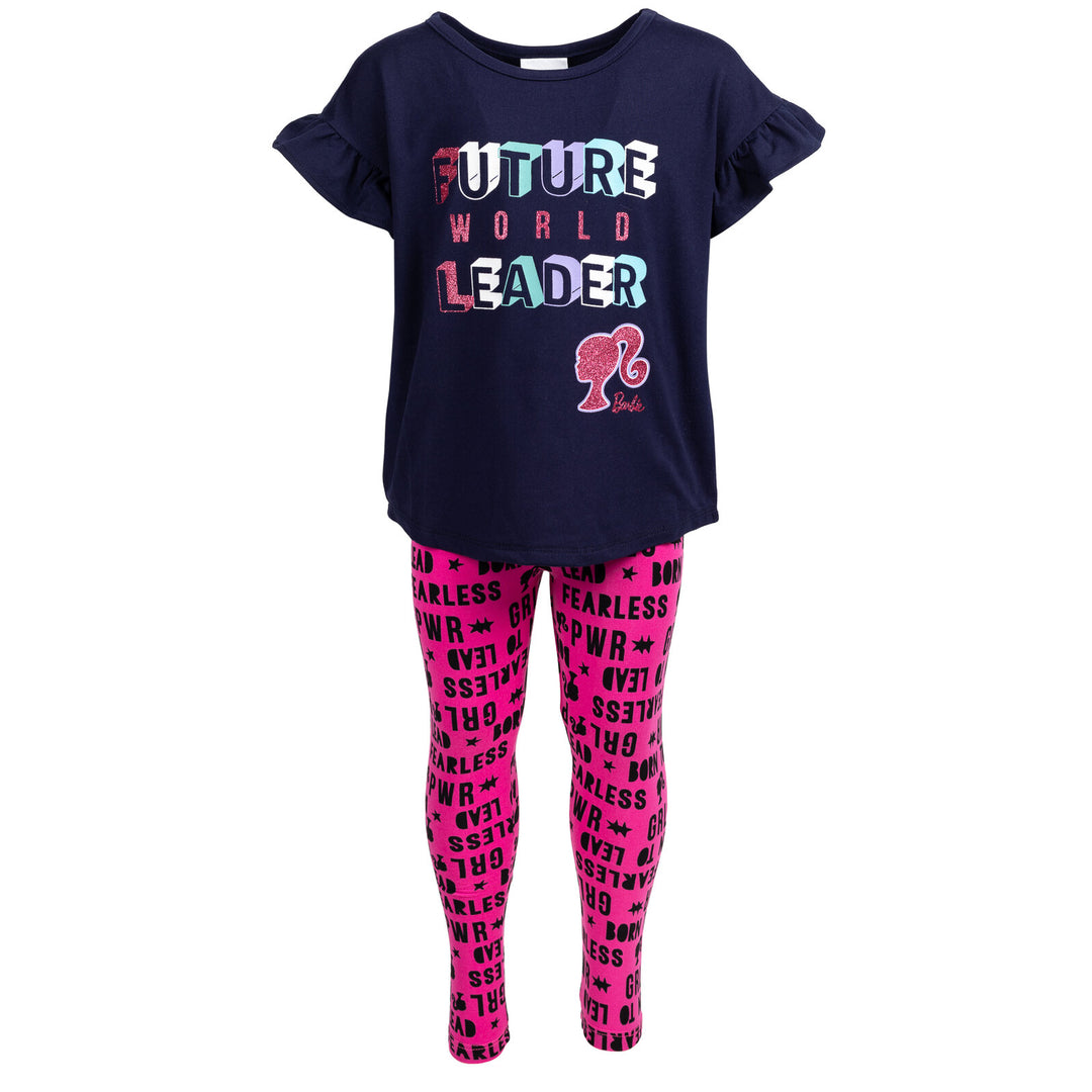 Barbie Graphic T-Shirt & Leggings Set