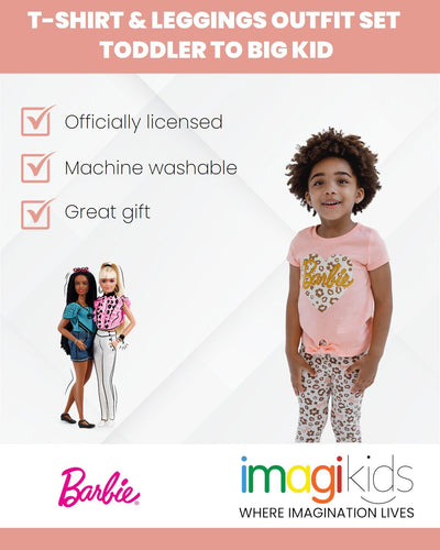 Barbie T-Shirt and Leggings Outfit Set