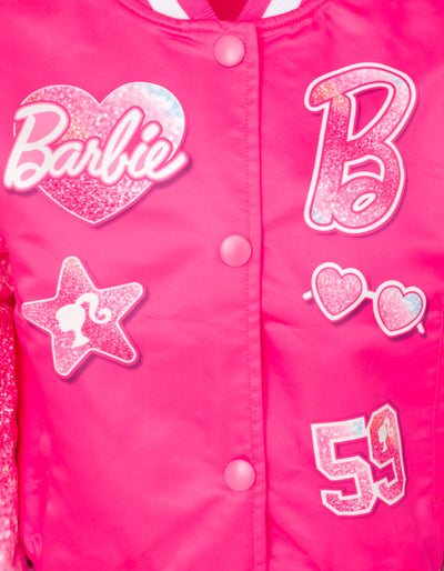 Barbie Varsity Bomber Jacket