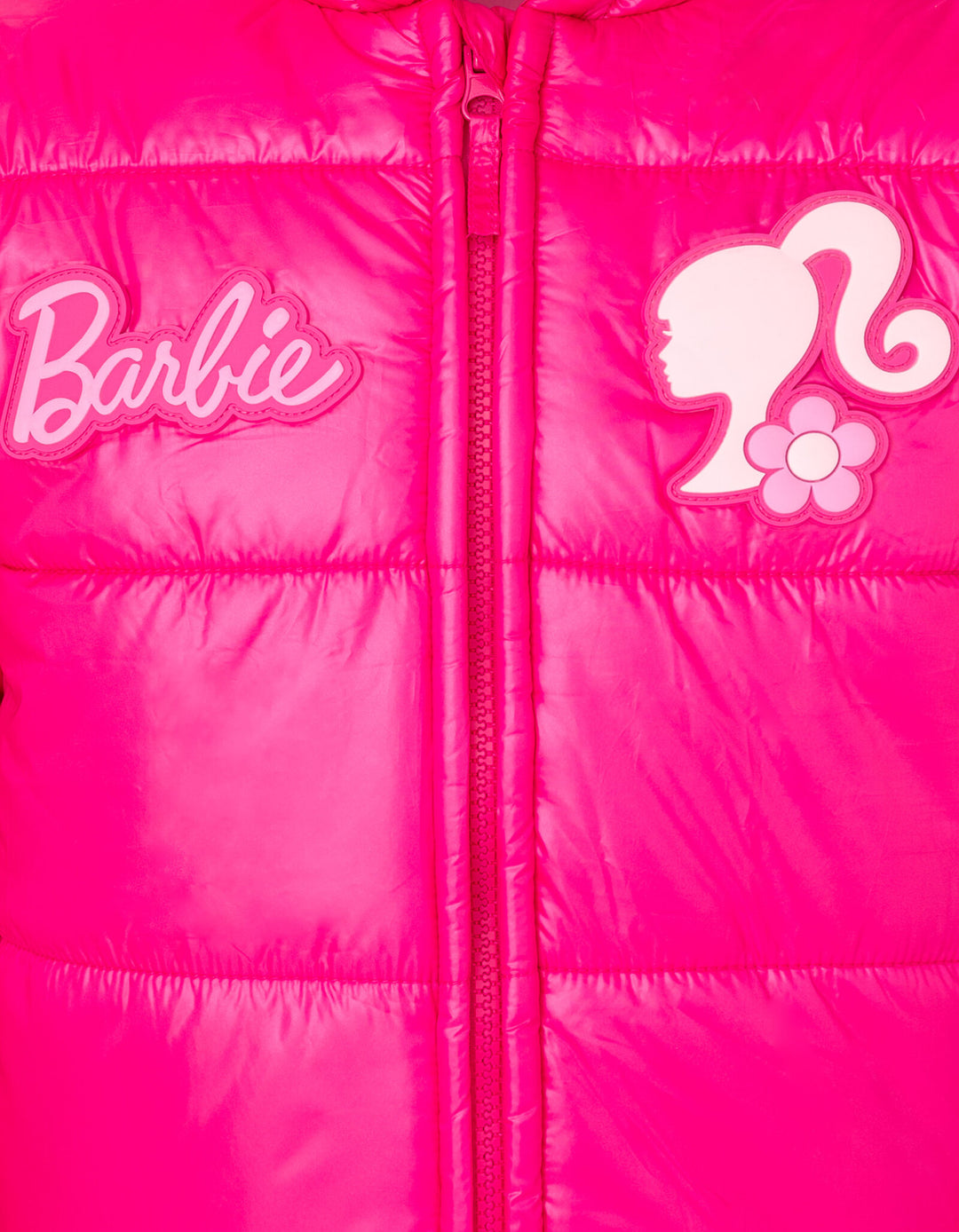 Barbie Zip Up Winter Coat Puffer Jacket