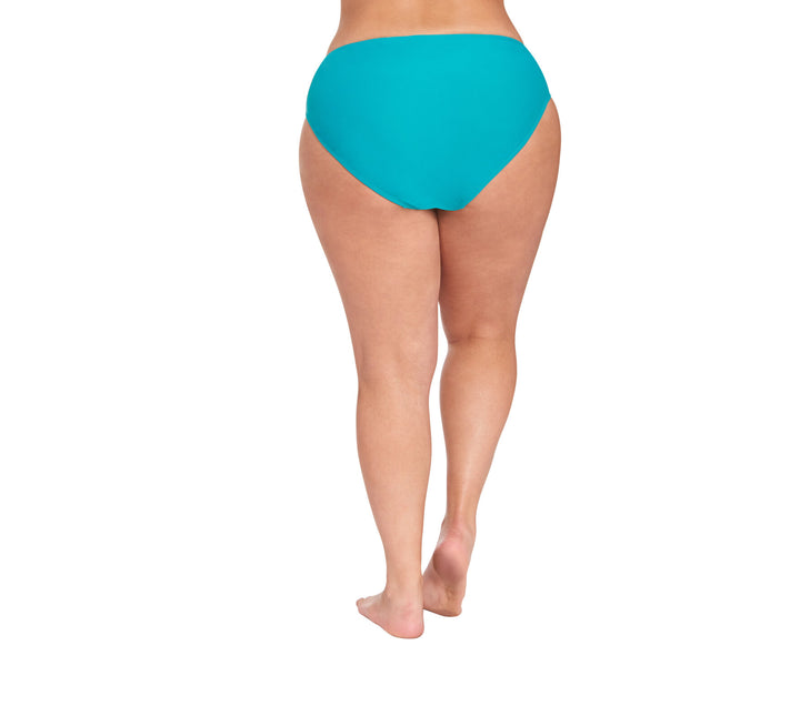 LYSA Women's Swimwear Bikini Bottom Deep Teal