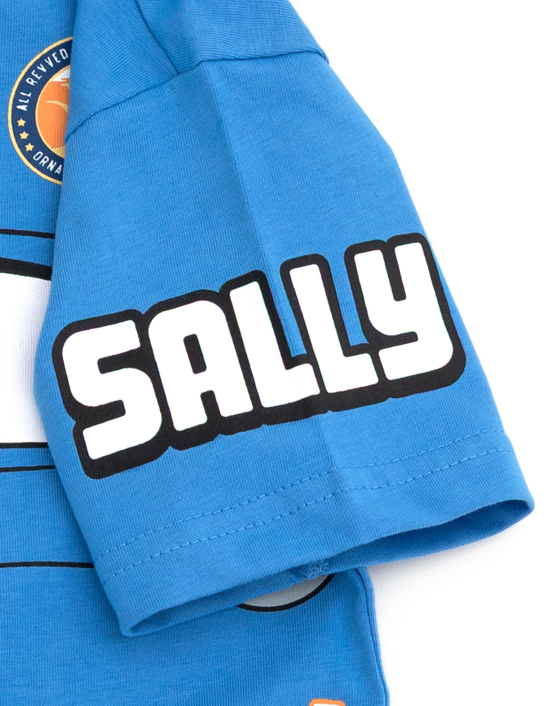 Cars Sally Carrera Boys' Cosplay Short Sleeve T-Shirt Blue
