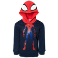 Marvel Spider-Man Boys' Cosplay Fleece Pullover Hoodie Navy Red