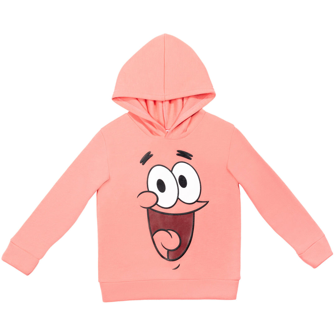 Nickelodeon SpongeBob SquarePants Patrick Boys' Fleece Pullover Hoodie Pink